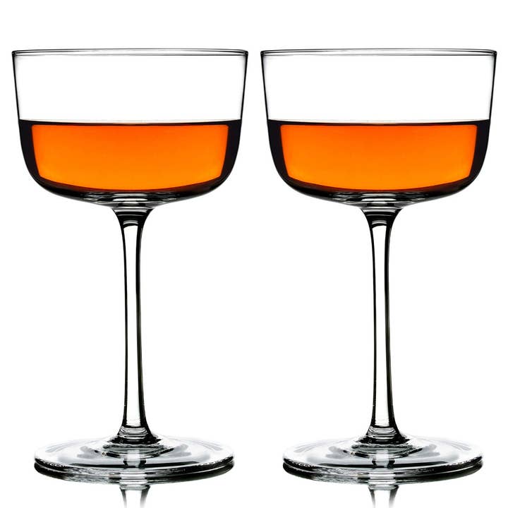Wine Coupe Glasses (Set of 2) for wholesale by Greenline Goods