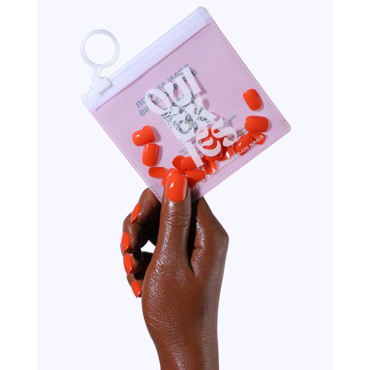 Quickies - Wholesale Press-on/fake nails - Fire Sign Press On Nails (24pc)