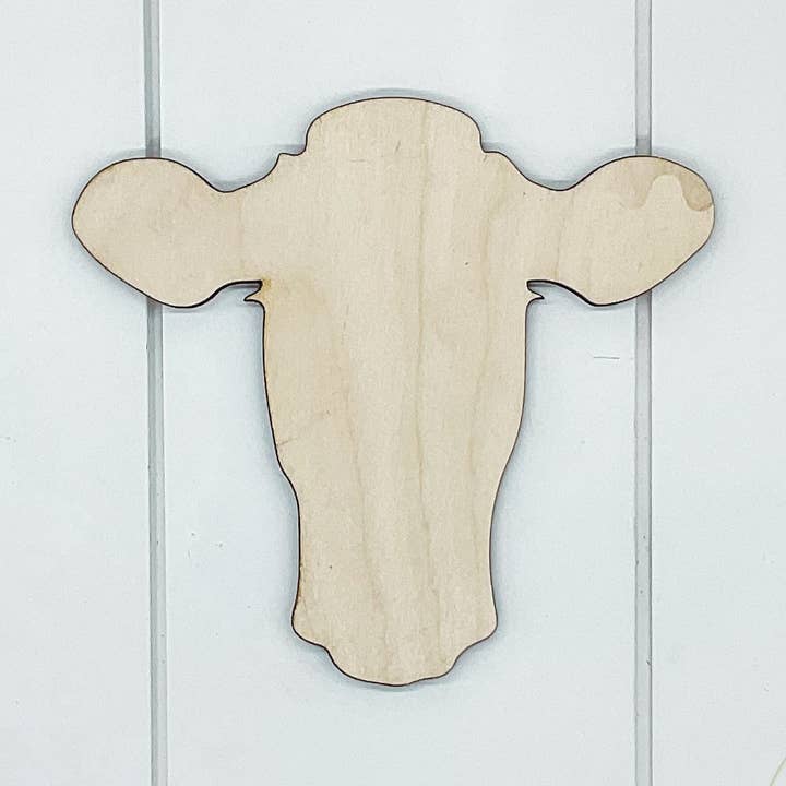 Cow Head Blank for wholesale by Southern Birch Company