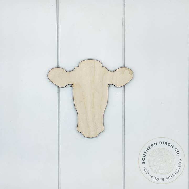 Cow Head Blank for wholesale by Southern Birch Company
