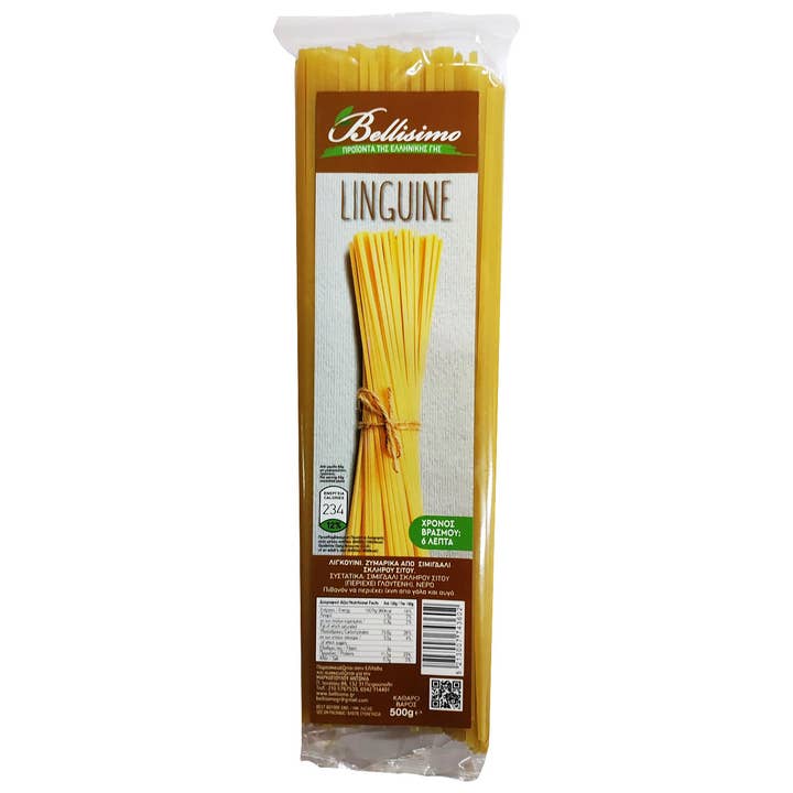 Linguine (500gr) for wholesale by Bellisimo Greek Products