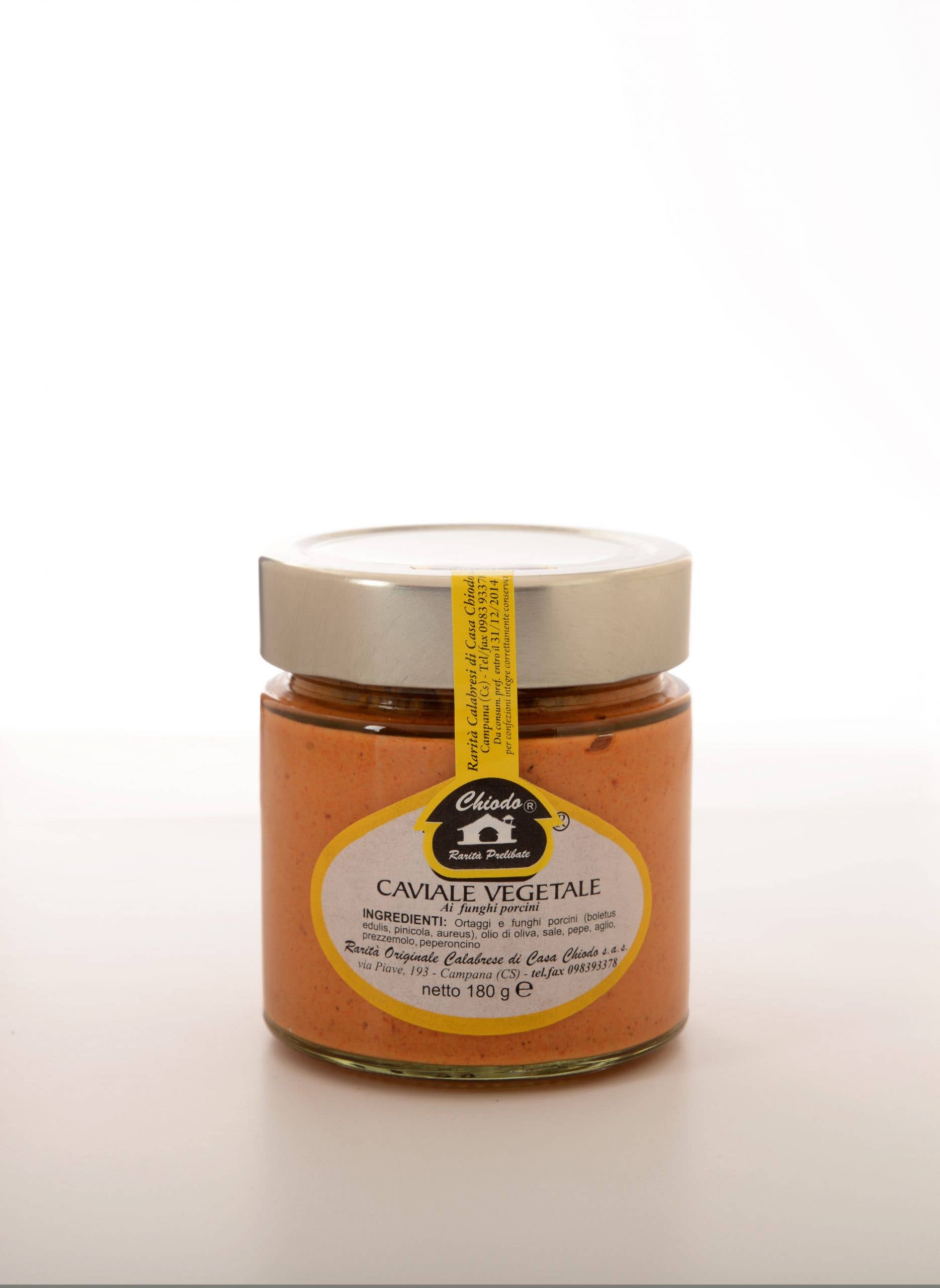 Funghi Chiodo - Wholesale Sauce - Vegetable Caviar - porcini mushroom cream with chilli