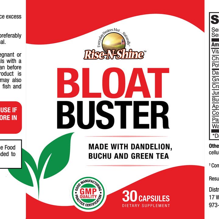 Rise-N-Shine Online - Wholesale Oral supplement/vitamin - Bloat Buster2