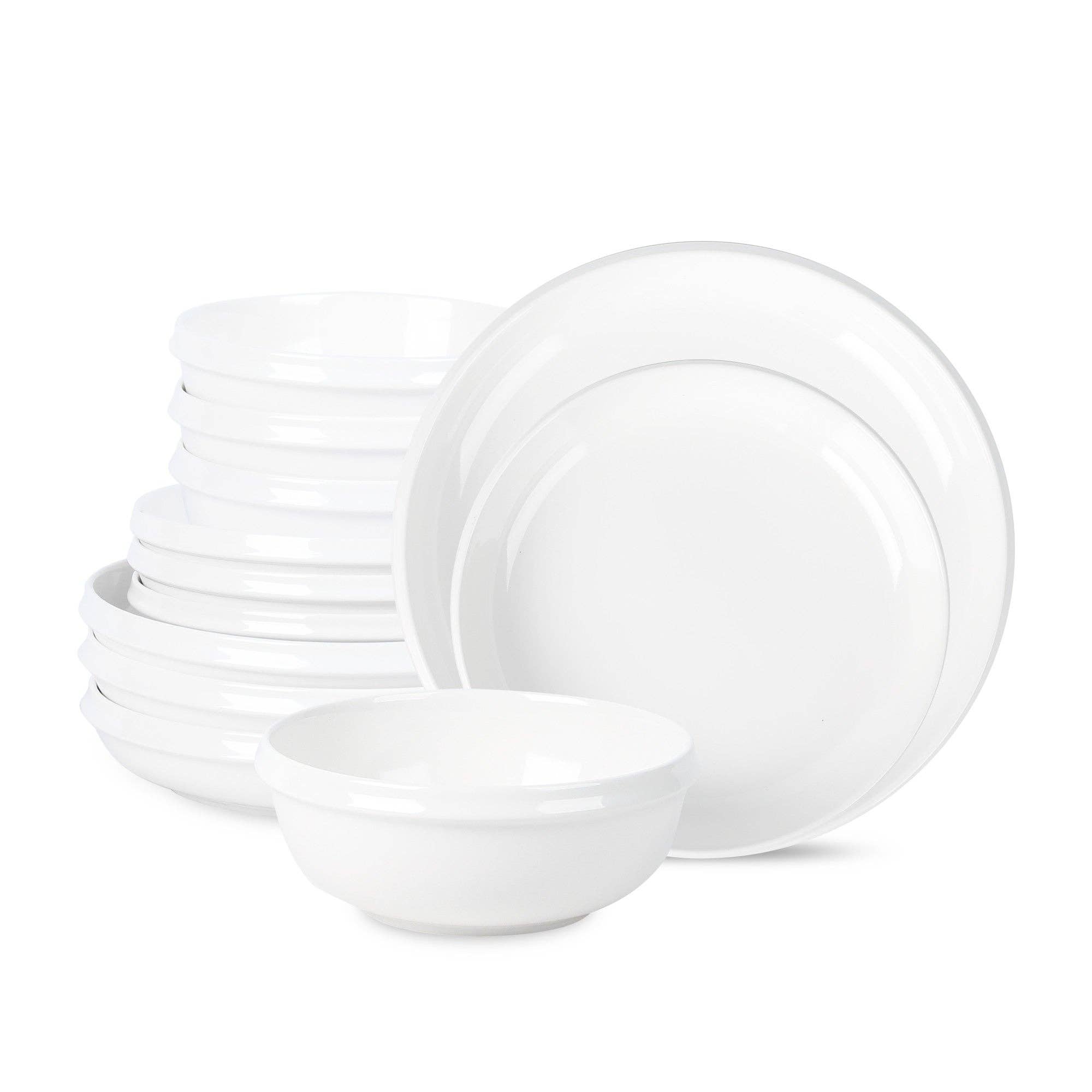 Stone  Lain - Wholesale Dinnerware Set - Verso Porcelain Dinnerware Set - White0