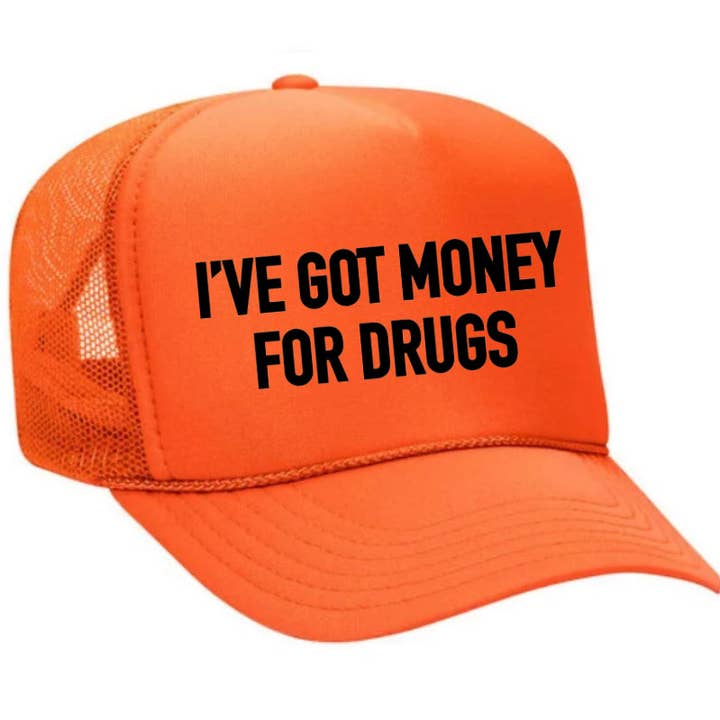 Inappropriate Trucker Hats - Vente Casquette de camionneur – unisexe - Casquette de camionneur I've Got Money for Drugs16