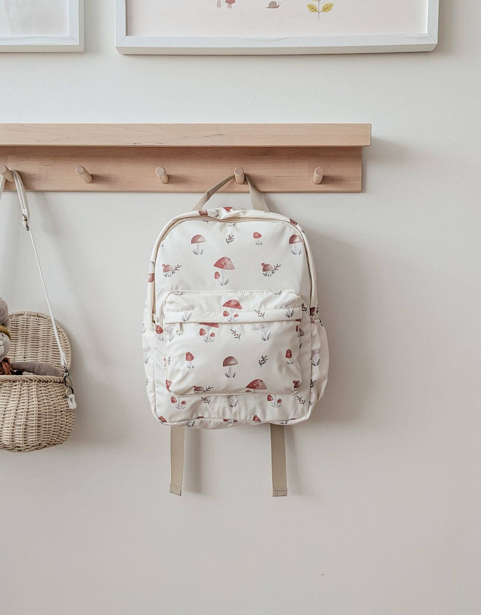 Shine on me Distribution - Wholesale Backpack - Kids - Mini Backpack - Mushroom - Menoum Menoum3