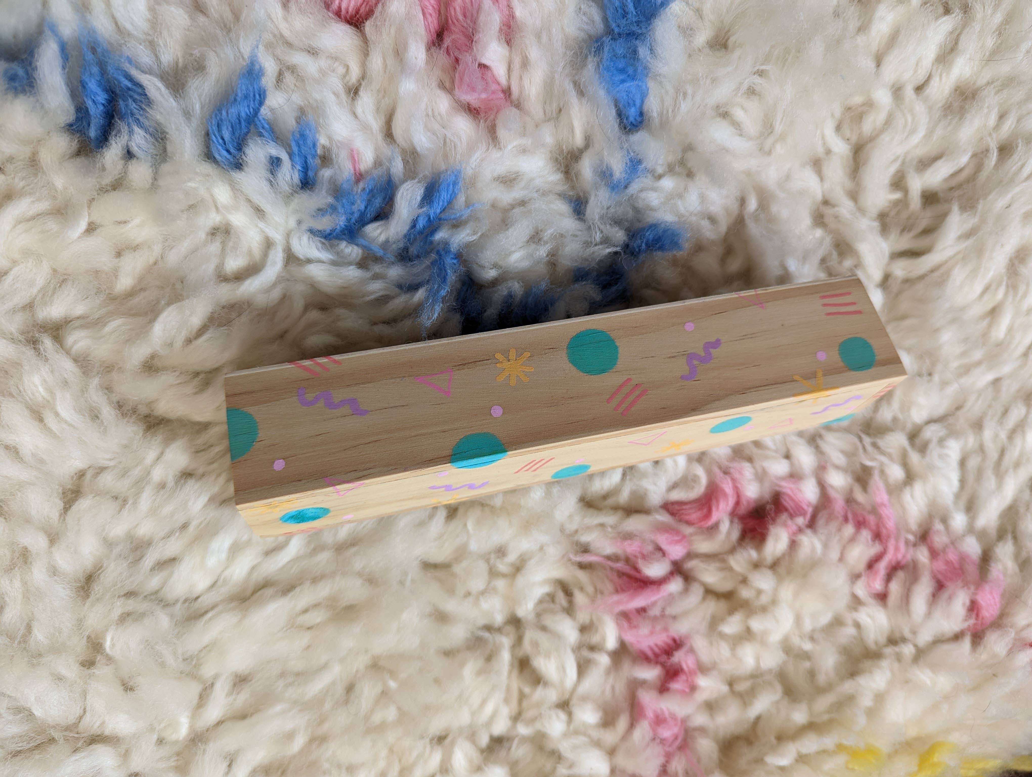 Foreignspell - Wholesale Decorative Box - Throwback | Hand-Painted, One-of-a-Kind Wooden Box5