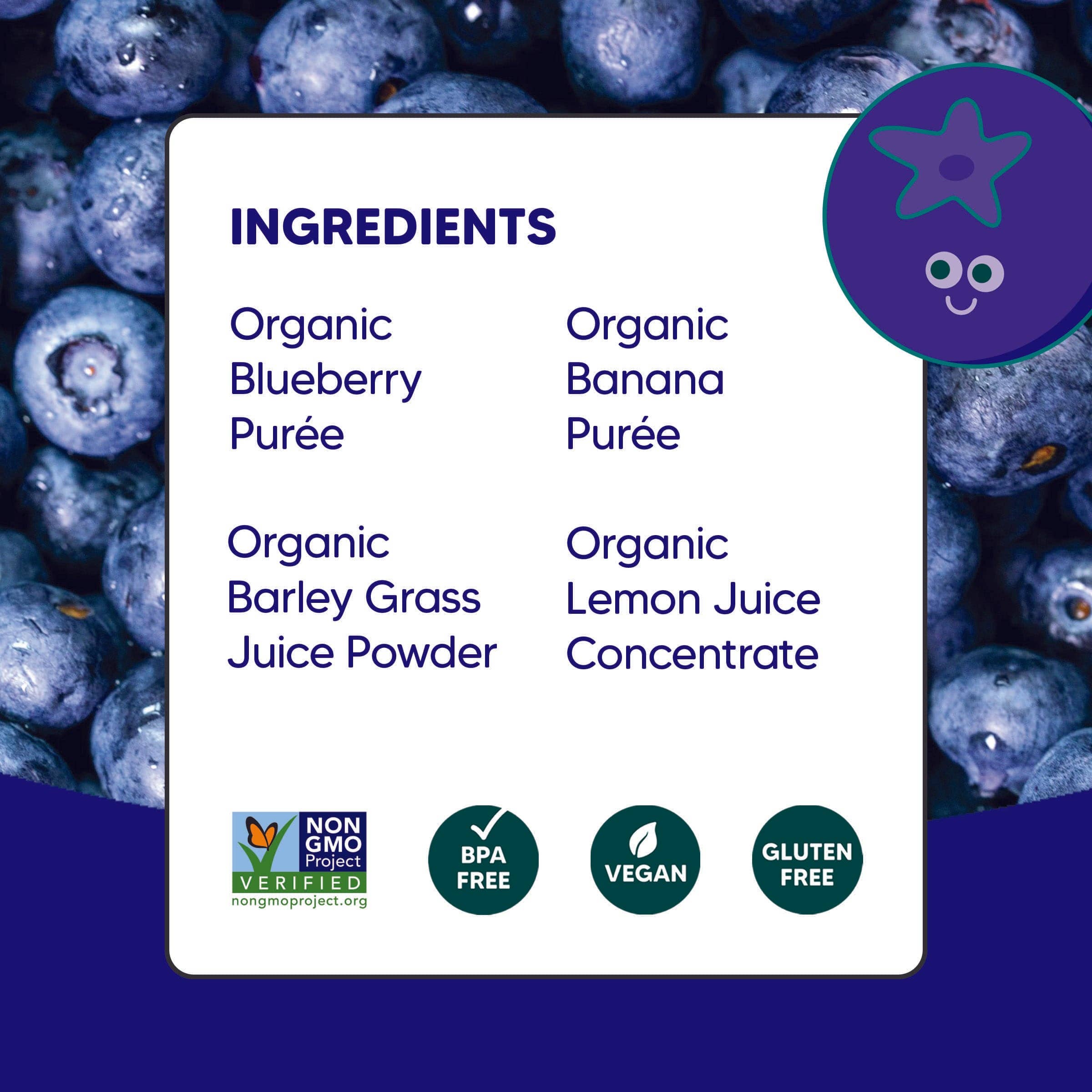 Sophie's Organics - Wholesale Baby Food - Berry Cool (6 Pack)2