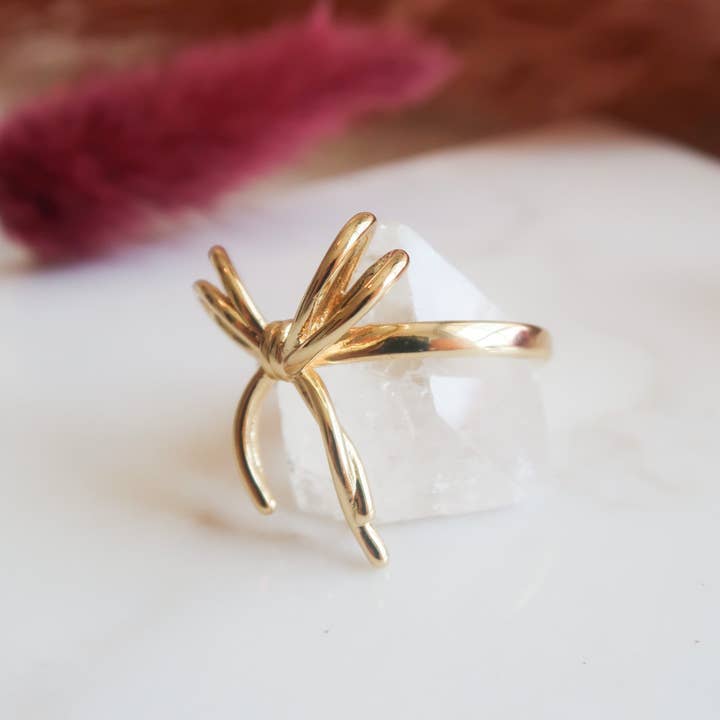 Bittersweet – wholesale Cocktail/statement ring – Promise Bow Ring