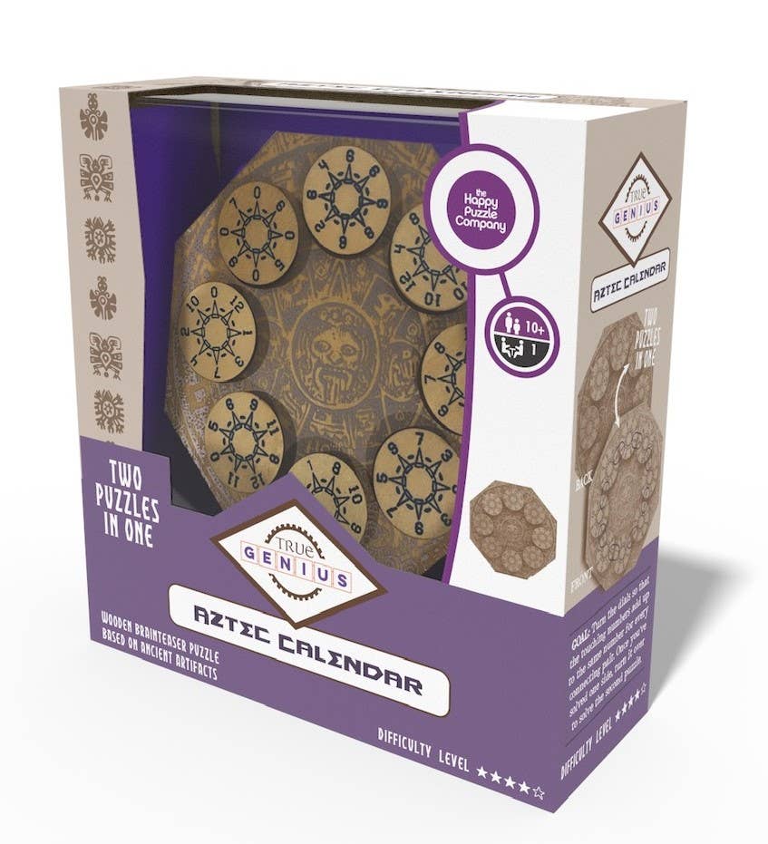 Go on make me - Wholesale Puzzle - Kids - Aztec calendar brain teaser puzzle4