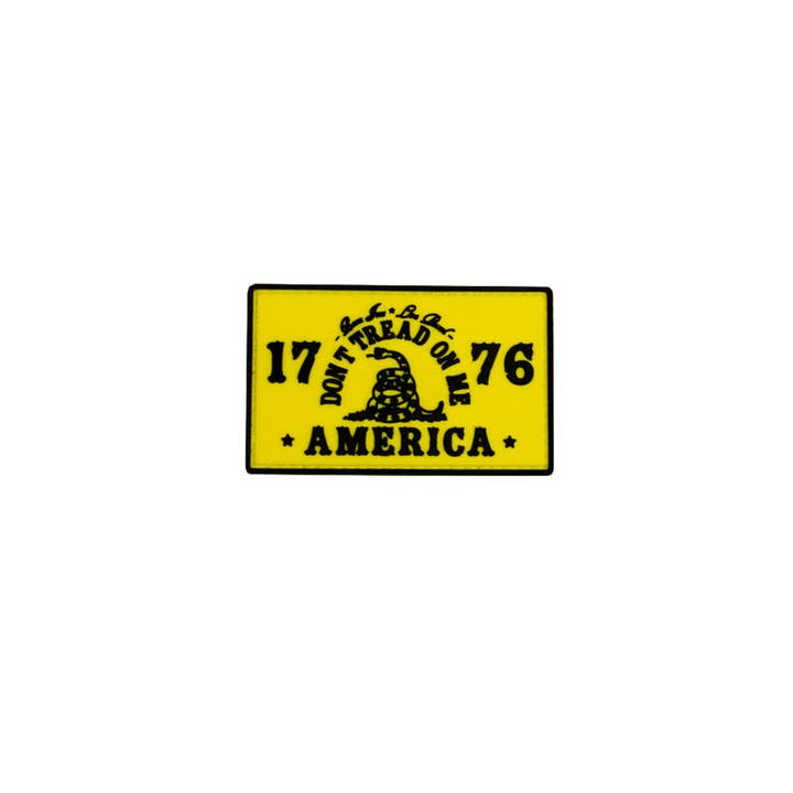 Don't Tread on Me 1776 America Patch for wholesale by Trooper Clothing