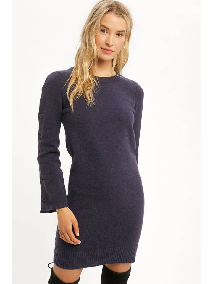 Mystree - Wholesale Dress - Women's - 19808 Sweater Dress