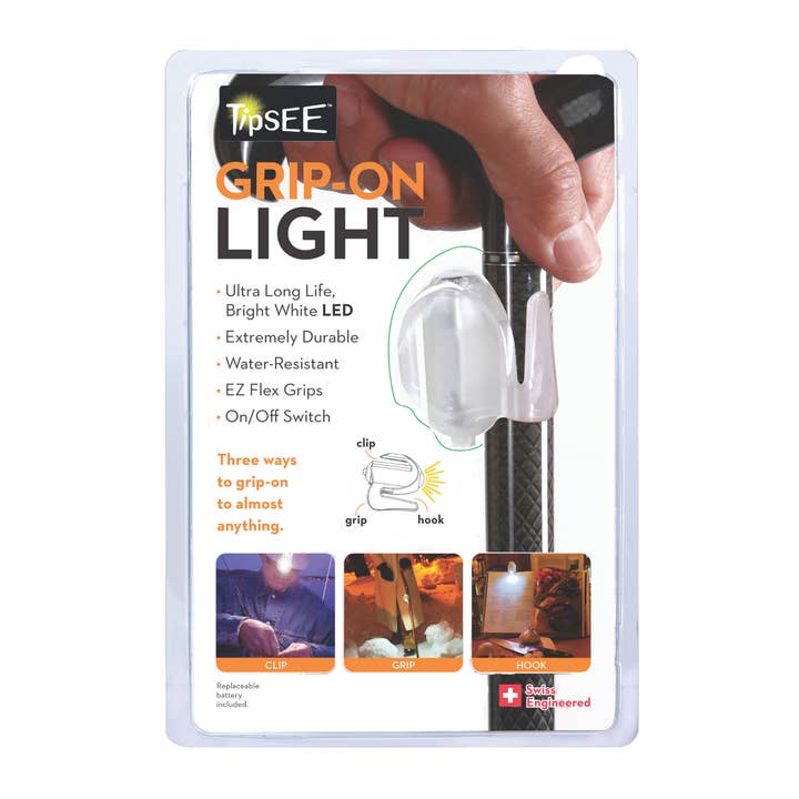 Clip On Cane Light for wholesale by Harvy Canes
