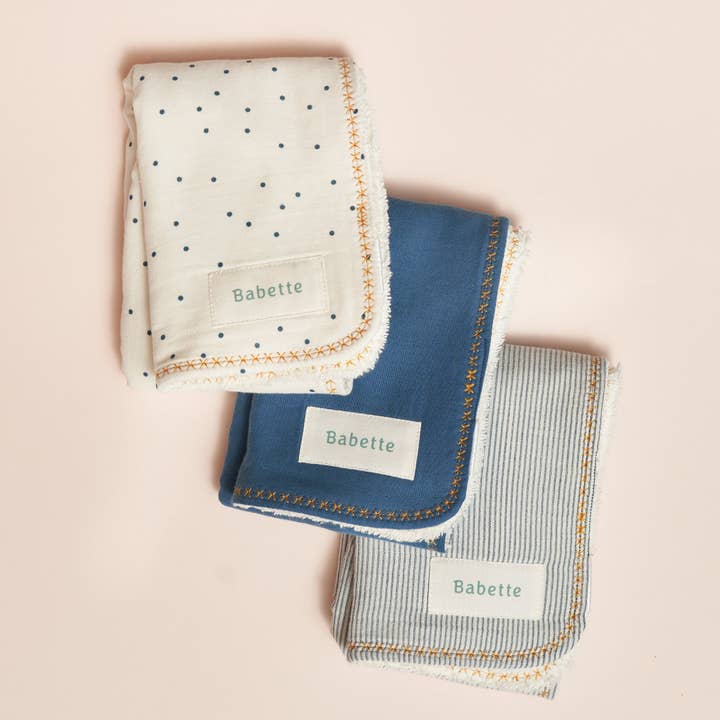 Babette - Wholesale Spuuglapje - Baby - Spuugdoek - set van 3