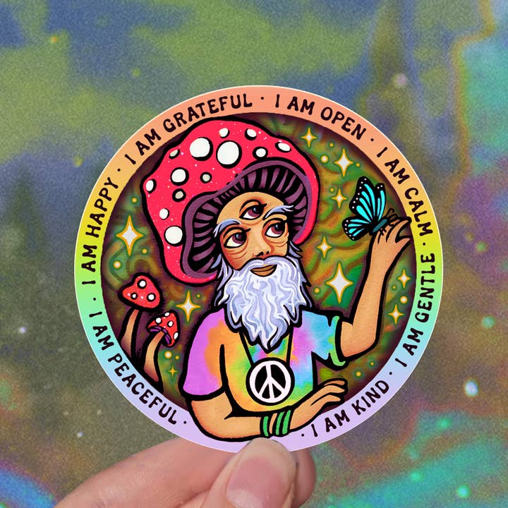 𝐍𝐄𝐖: I am Affirmations - Sticker for wholesale by SeeknRevel