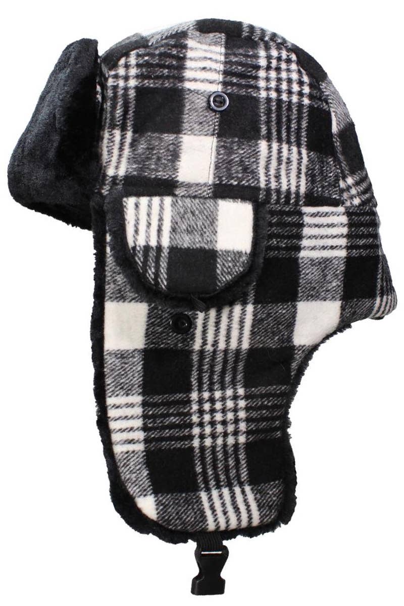 SURTIDO Gorro Glen Plaid con forro de piel térmica de venta al por mayor en Faire2