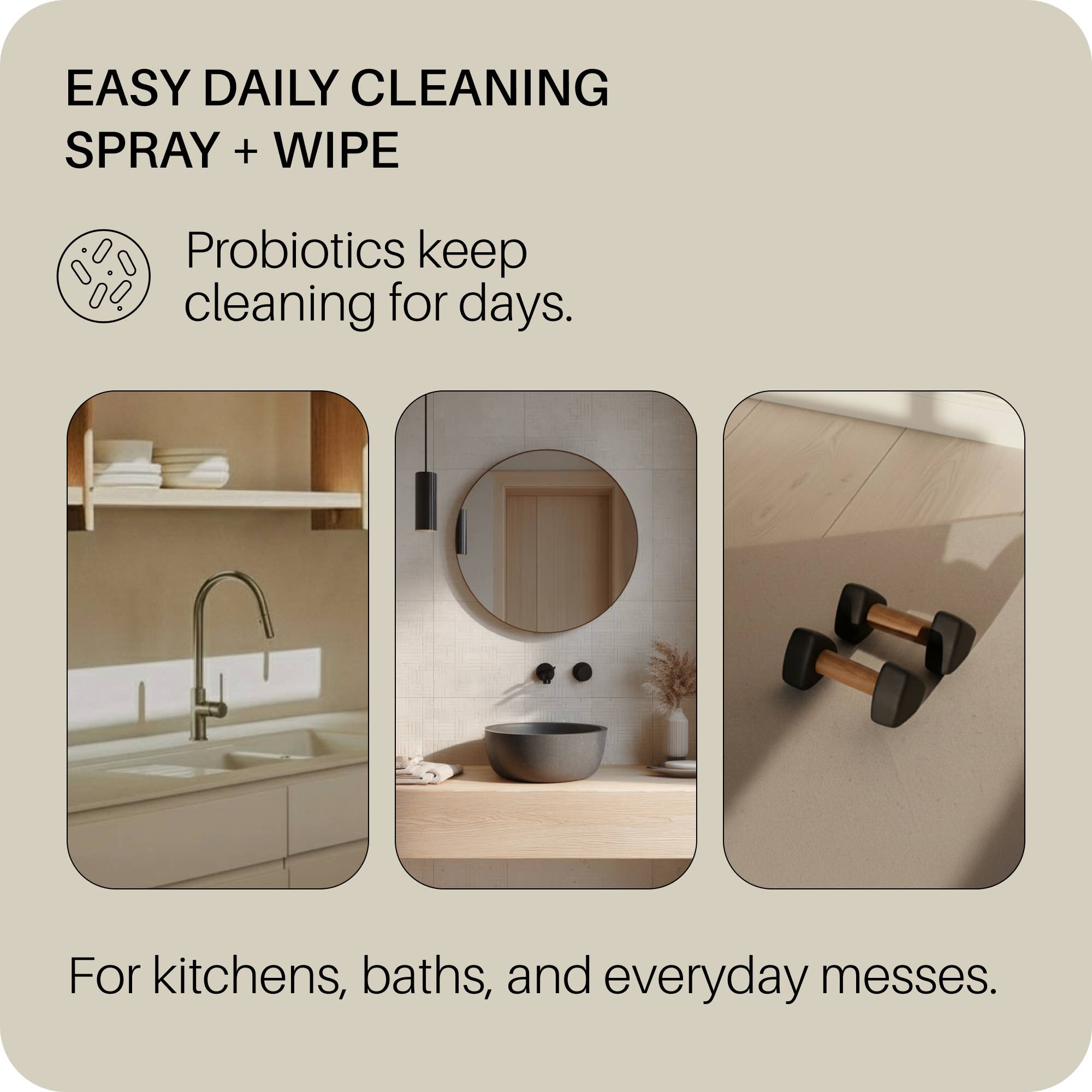 Everneat – wholesale Multi-surface cleaner – Probiotic Surface Cleaner infused with EO (Glass Bottle)6