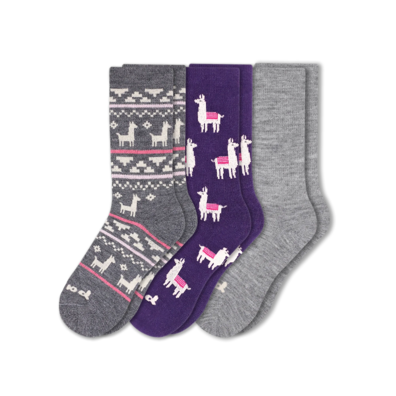 Pacas - Wholesale Socks - Women's - 3 Pack - Women's Crew Pacas Socks34