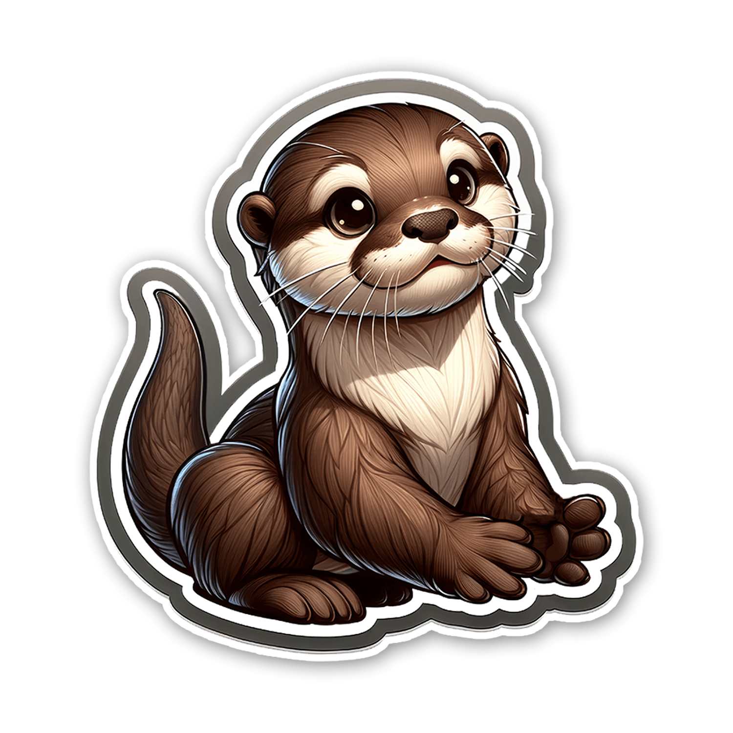 Sticker Atlas - Wholesale Sticker - River Otter Sticker0