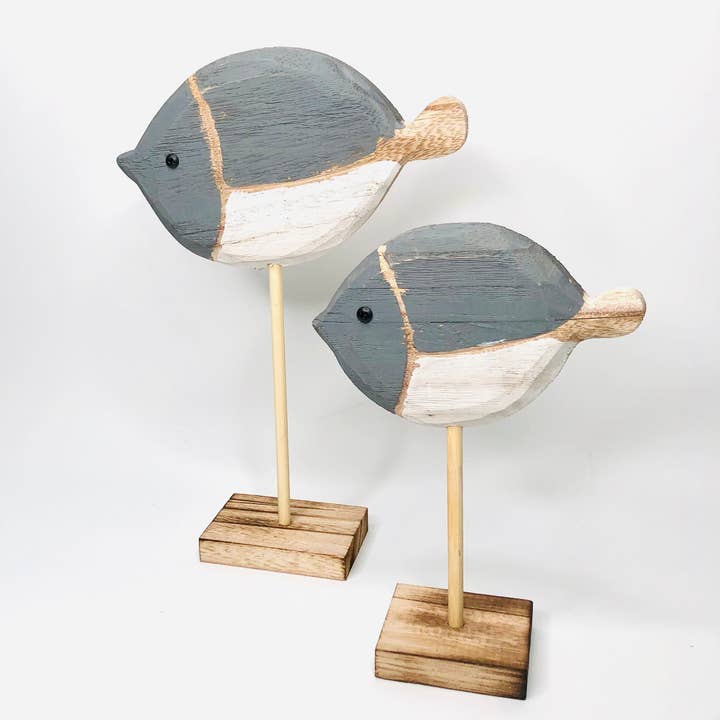 EcoFreax - Wholesale Sculpture - SALE Wooden Fish Sculpture Nautical Decoration 1