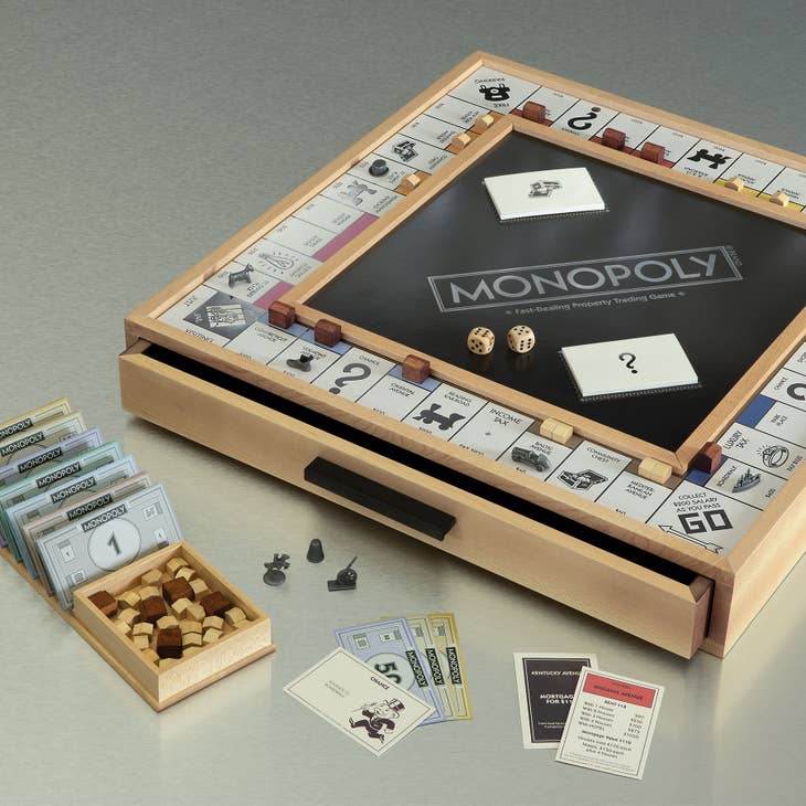 Wholesale WS Game Company Monopoly Luxe Maple for your store - Faire
