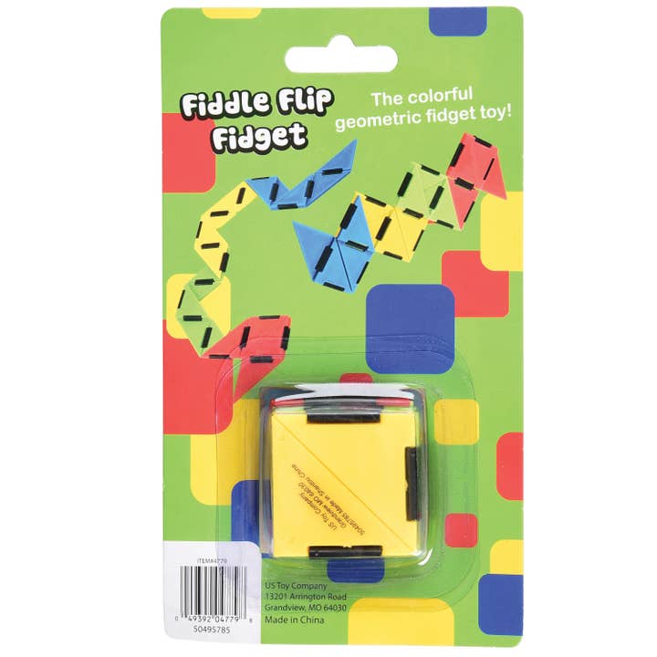 US Toy Company - Wholesale Fidget Toy - Kids - Fiddle Flip Fidget 24-unit case pack