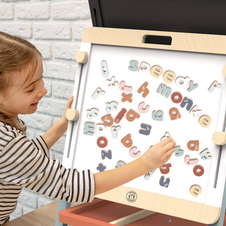 Speedy Monkey - Wholesale Toy Set - Kids - Magnetic Letters 60 pcs4