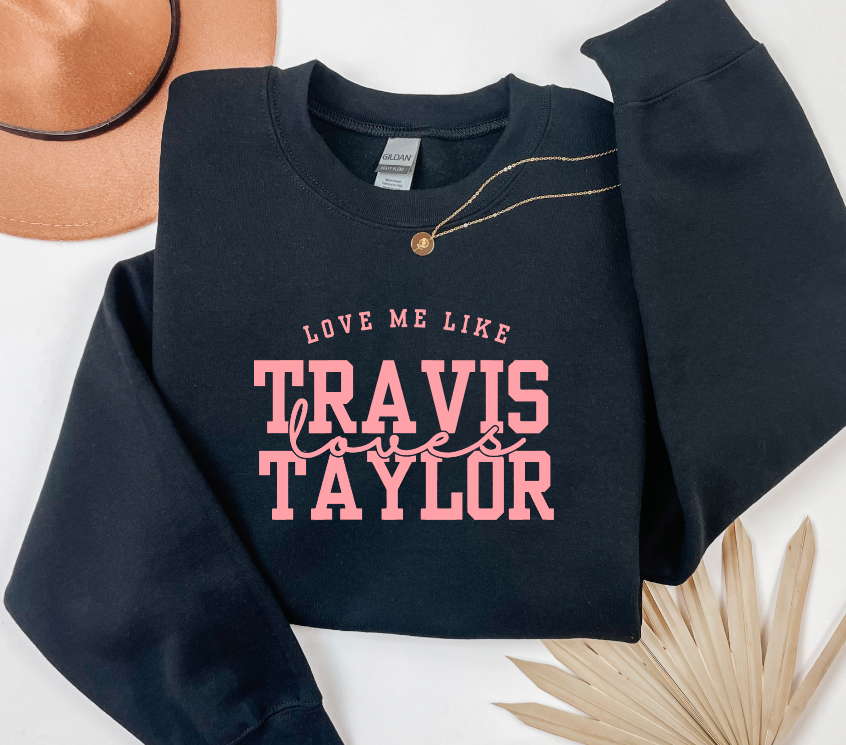 Gia Gifts Boutique - Wholesale Graphic Sweatshirt - Women's - Love Me Like Travis Loves Taylor Sweatshirt | Taylor Swift1