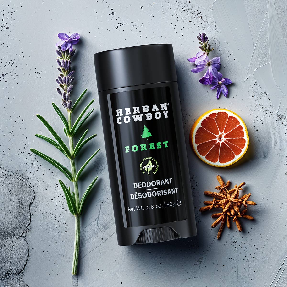 Herban Cowboy - Wholesale Deodorant - Men's - Forest Stick Deodorant 3