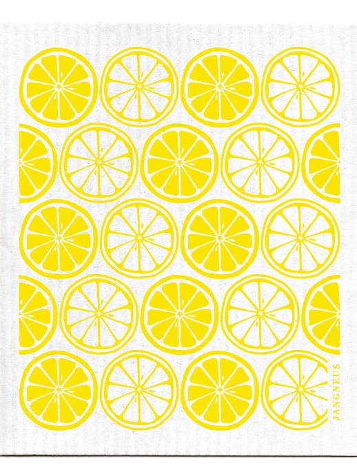 Swedish Dishcloth - Citrus - Yellow for wholesale by Jangneus