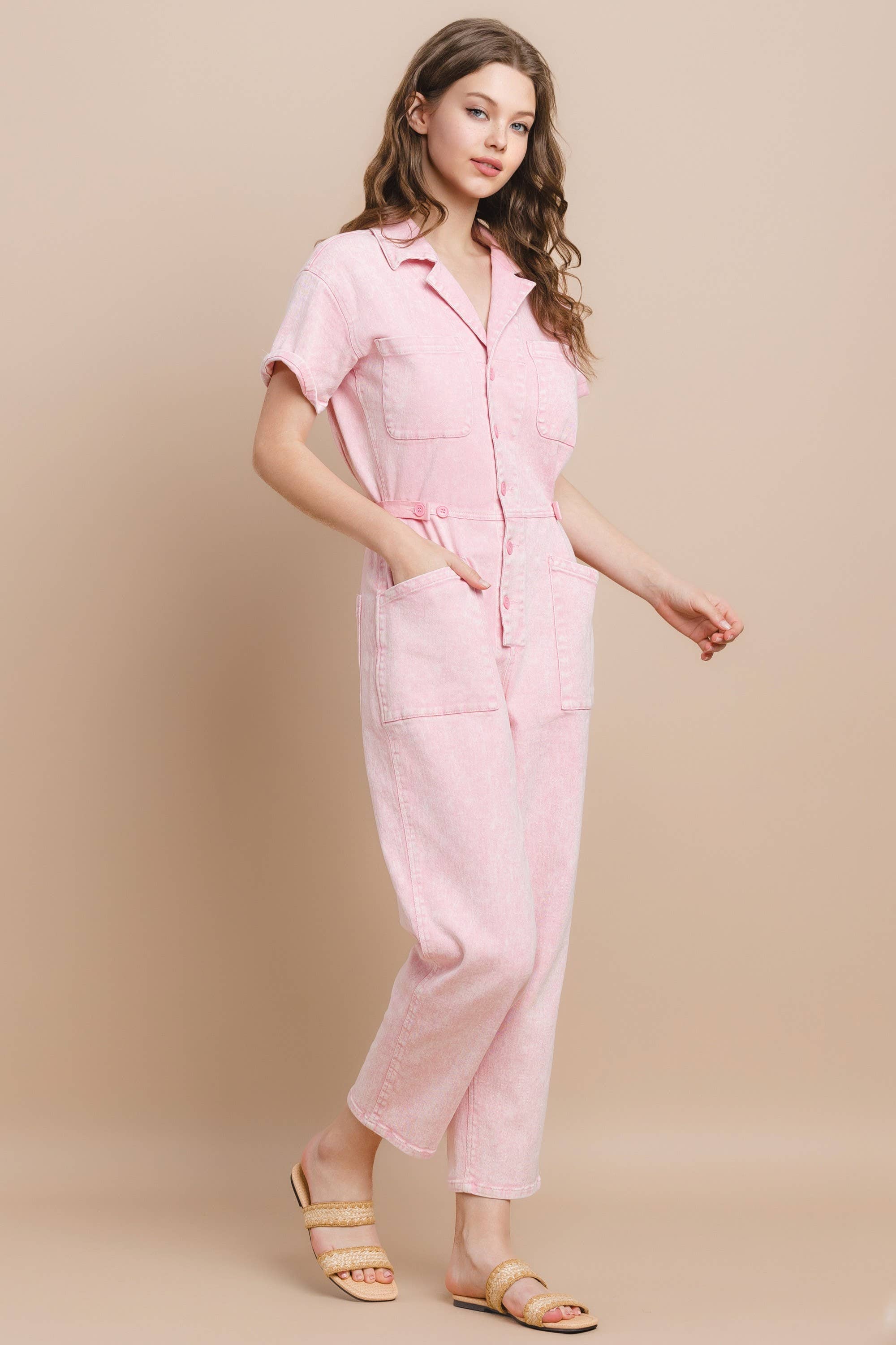 ROSE ALLZWECK-OVERALL AUS SÄUREGEWASCHENEM DENIM 4312RIB für den Großhandel auf Faire7