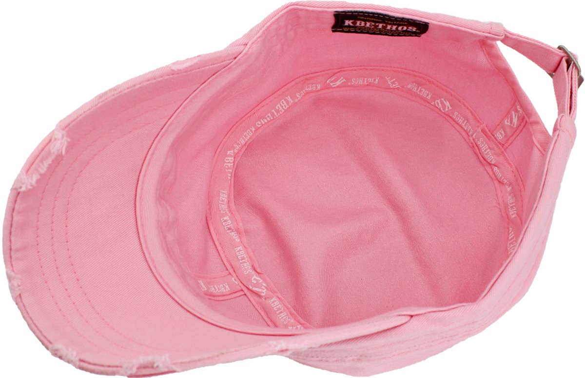 KBETHOS – wholesale Baseball cap – Men's – Distressed Army Cap (Adjustable)51