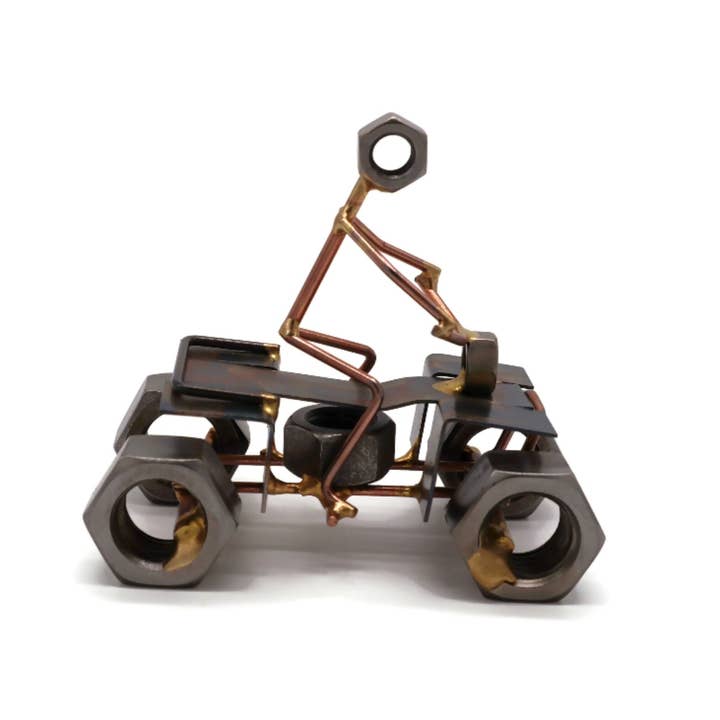 Rock Creek Metal Craft - Wholesale Decorative Tabletop Object - 4 Wheeler, Quad