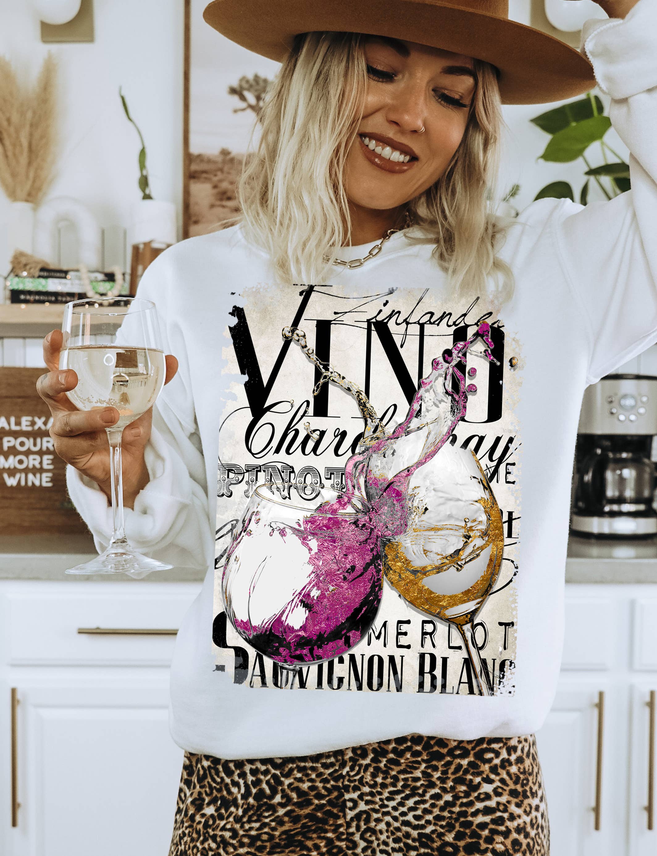 By Jodi LLC - Wholesale Screen Printed T-Shirt - Women's - Cheers To You T-shirt, tanks, sweatshirt, long sleeve2