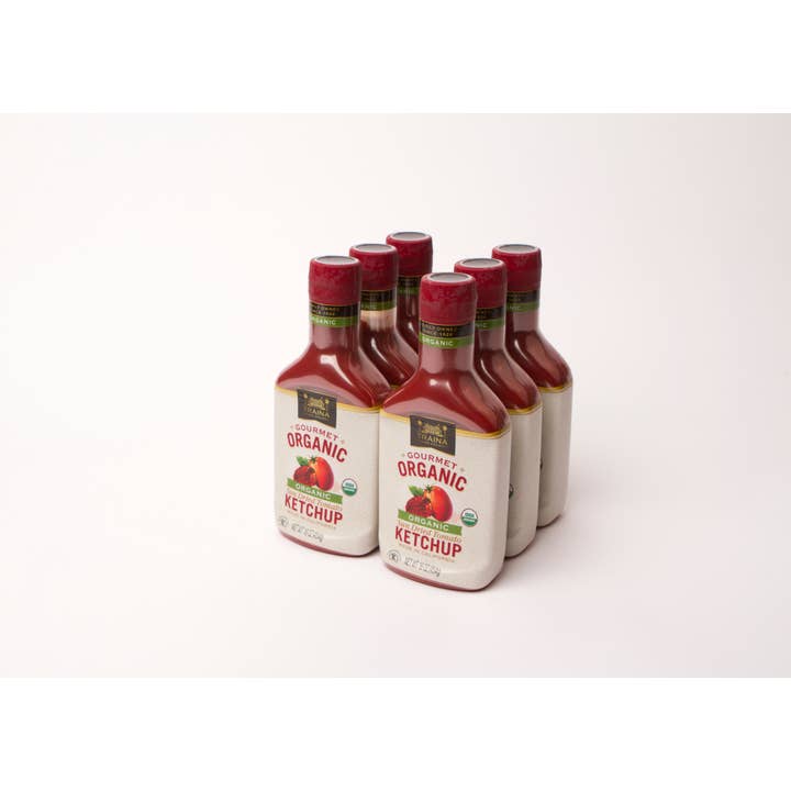 Traina Home Grown - Wholesale Ketchup - 6 pack of Gourmet Organic Classic Sun Dried Tomato Ketchup