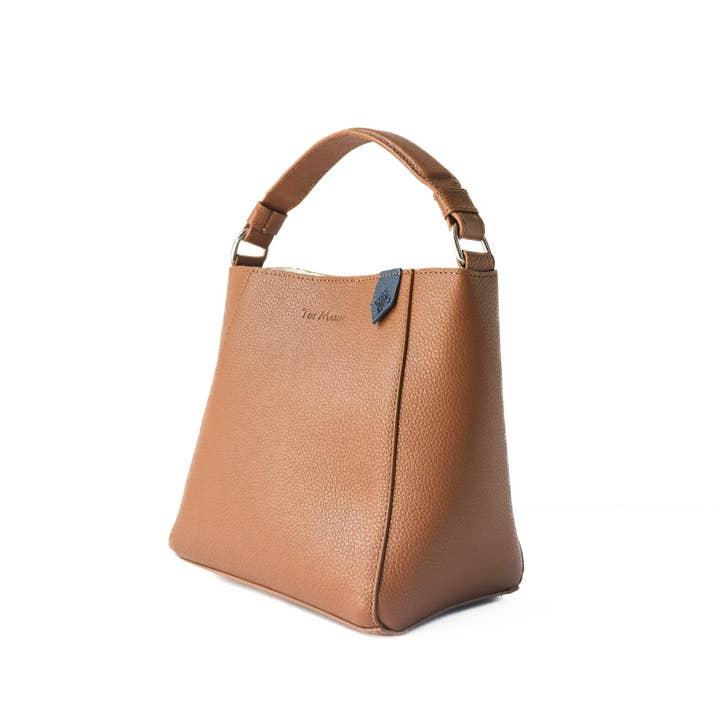 Tin Marin – bolsa tiracolo - Mulher por atacado – Bolsa de couro Yaya - Tan