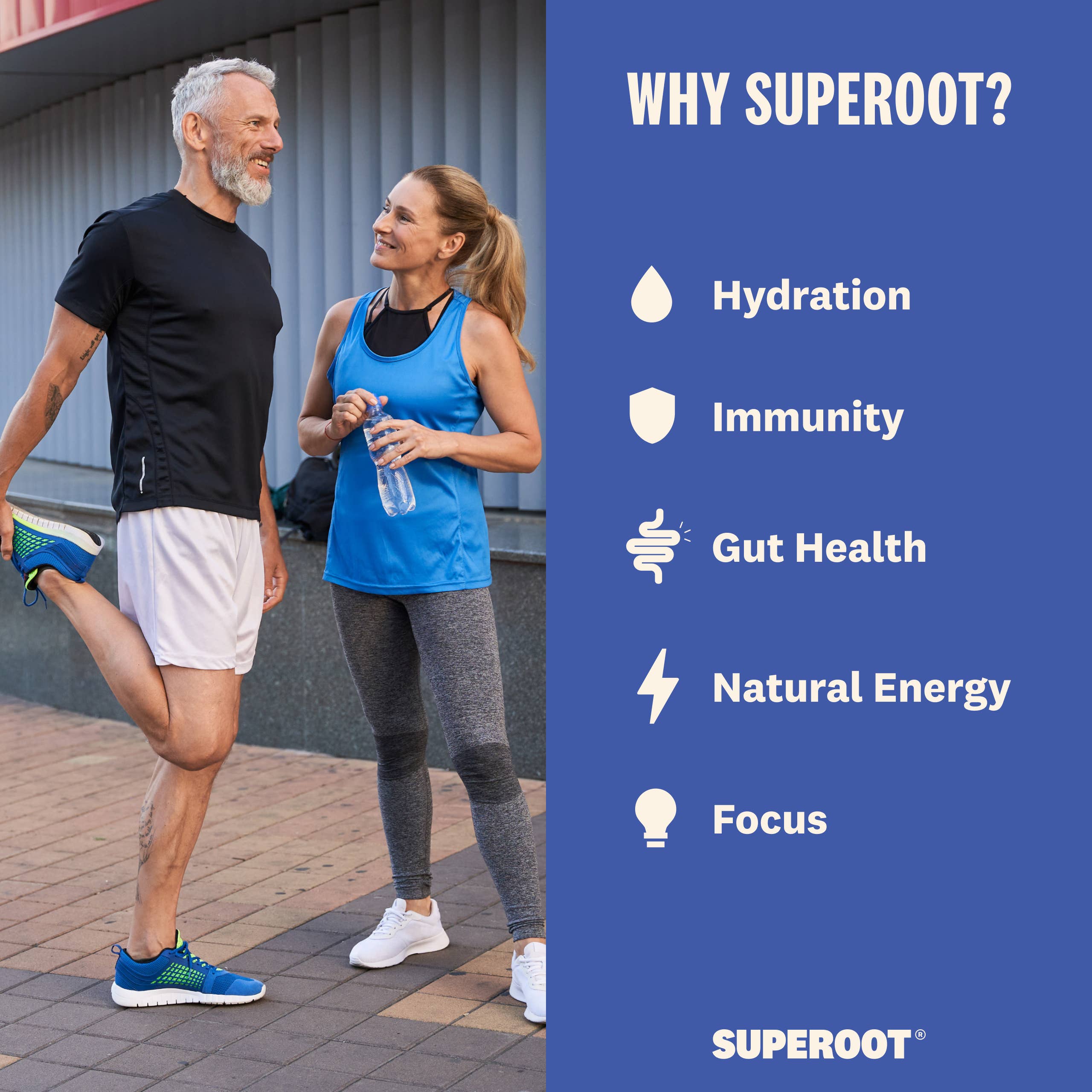 Superoot - Venta al por mayor Proteínas en polvo - Mezcla de Superalimentos para Inmunidad e Hidratación - Bayas Mixtas | 12 unidades5