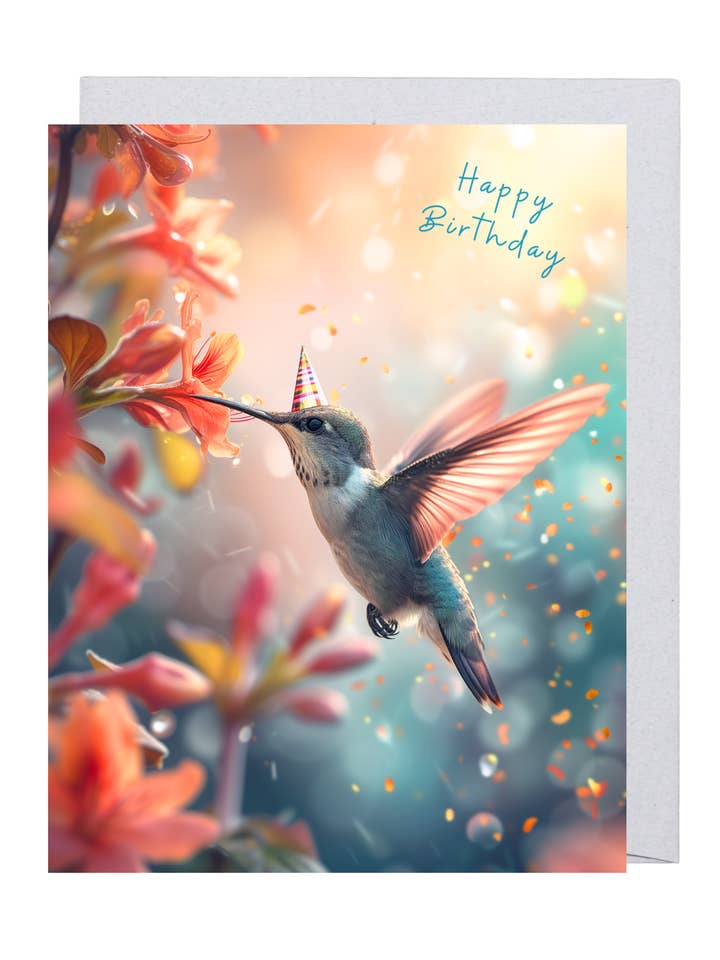 Hummingbird | Magic Birthday Card
for wholesale by Magic Greetings