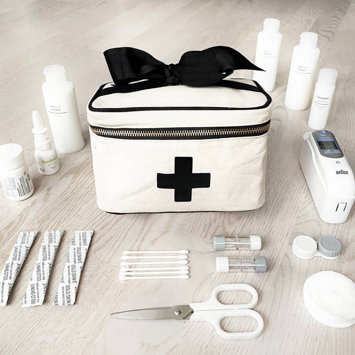 Bag-All – wholesale First aid kit – Meds and First Aid Storage Box, Cream2