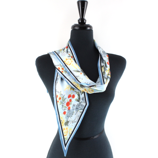 Pretty Persuasions – wholesale Halsduk - Dam – S24223 Polyester Smal Sjal (142 cm x 13 cm)3