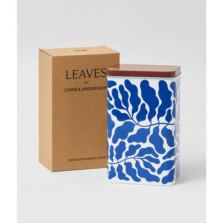 Wrap (US duties paid) – wholesale Food storage container – Leaves Kitchen Storage Tin3