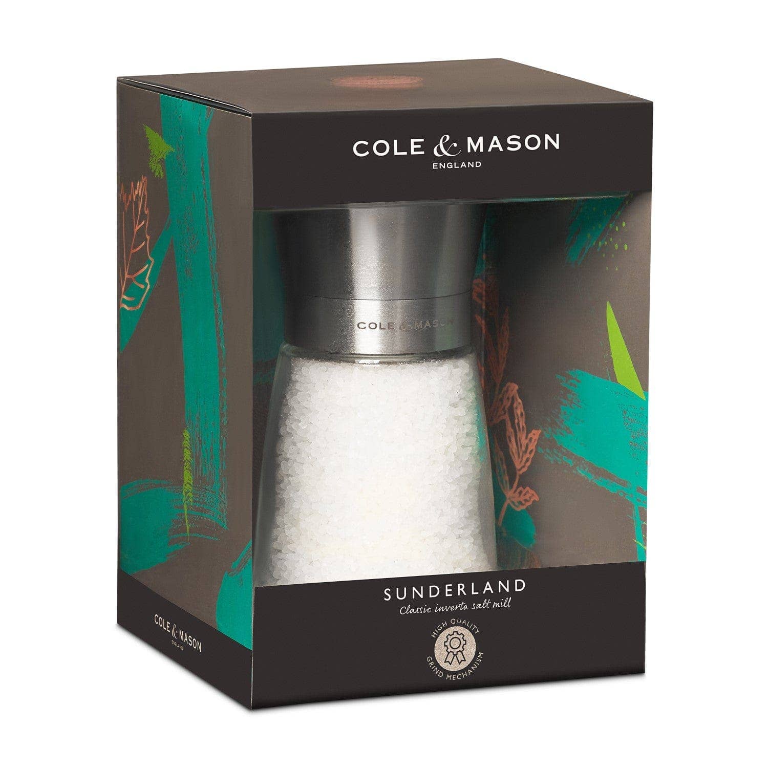DKHB [Zyliss, Cole & Mason, Swissmar, AdHoc, Ken Hom] - Wholesale Salt Mill - Cole & Mason Sunderland 5.5" Inverta Salt Mill3