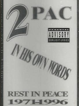 2 PAC In His Own Words - Final Interview Cassette Tape
 for wholesale by Real Retro