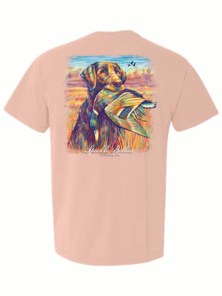 Speckle Bellies Clothing Company - Wholesale Screen Printed T-Shirt - Unisex - Dog Duck