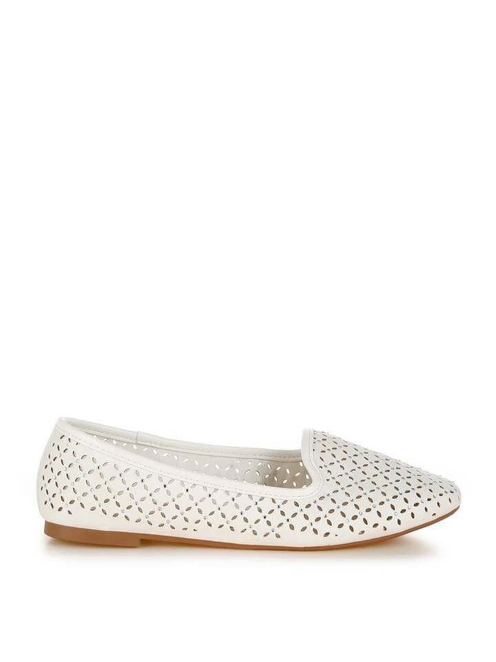 Rag Company - Wholesale Flats – Women’s - Kyrie Cut Out Detail Ballerinas2