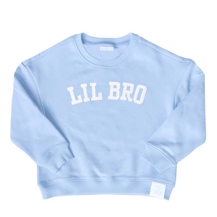 Lil Bro Sweatshirt (maten 6m - 4t) voor wholesale door Bits & Bows