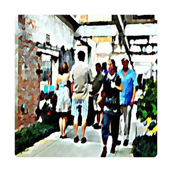 Street Scene No. 3 Puf for engroshandel hos 3 Piece Urban Artisan