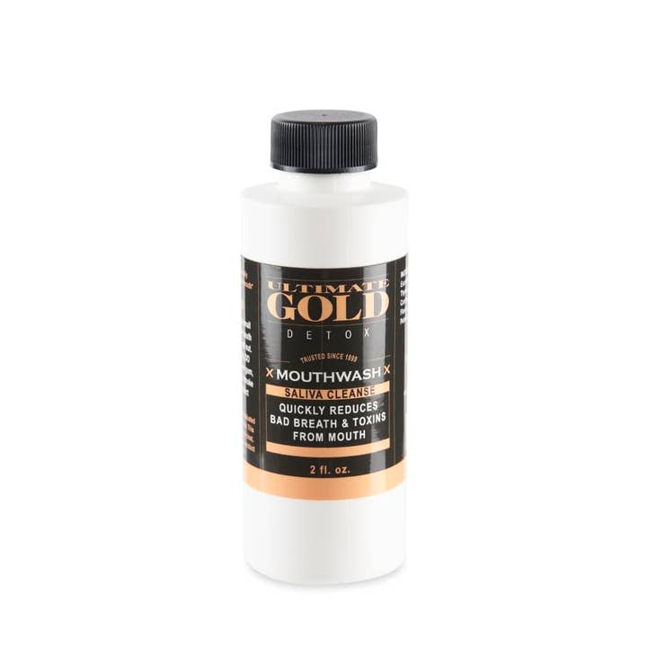 Cannatron - Wholesale Mouthwash - Ultimate Gold Detox 2oz Mouthwash