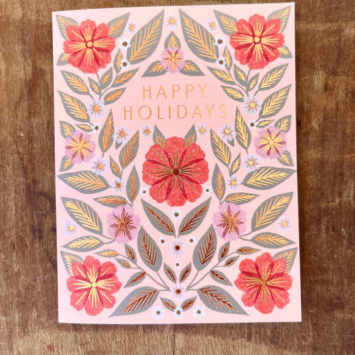 Katharine Watson - Wholesale Season's Greetings Card - "Happy Holidays," Greeting Card2