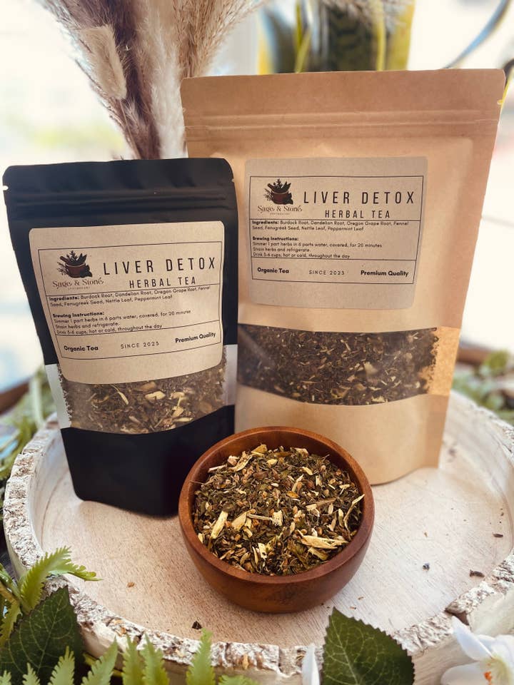 Liver Detox Blend for wholesale by Sage & Stone Apothecary